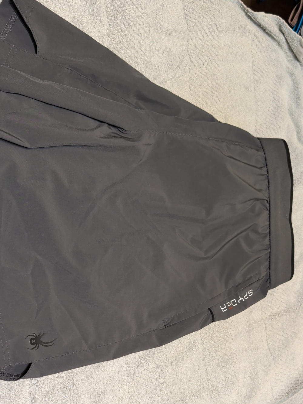 Spyder Men's Charcoal Gray Athletic Shorts